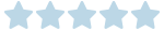 Five stars graphic icon